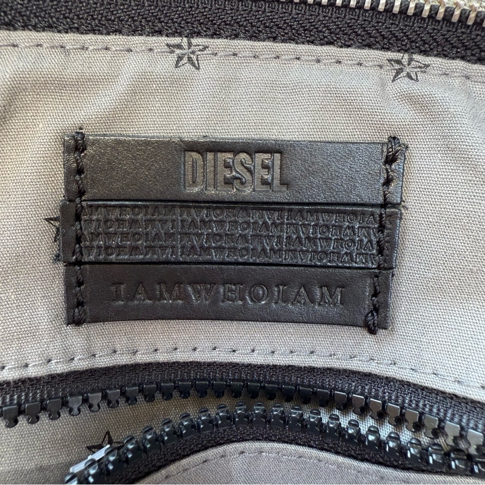 Y2K Diesel Black Studded purse - Picture 2 of 6